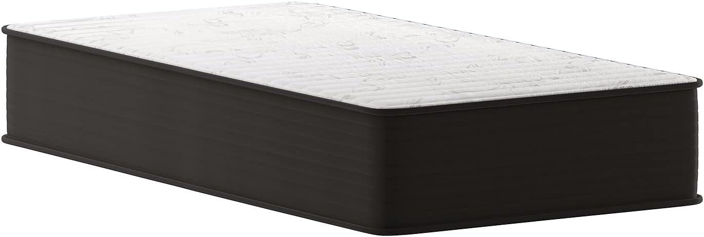 Flash Furniture Dream 12 Inch Hybrid Mattress, High Density Foam and Pocket Spring Mattress in a Box, CertiPur-US Certified Foam