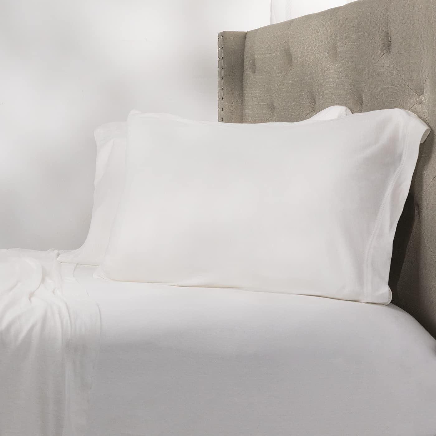 White King Cotton Jersey Sheet Set