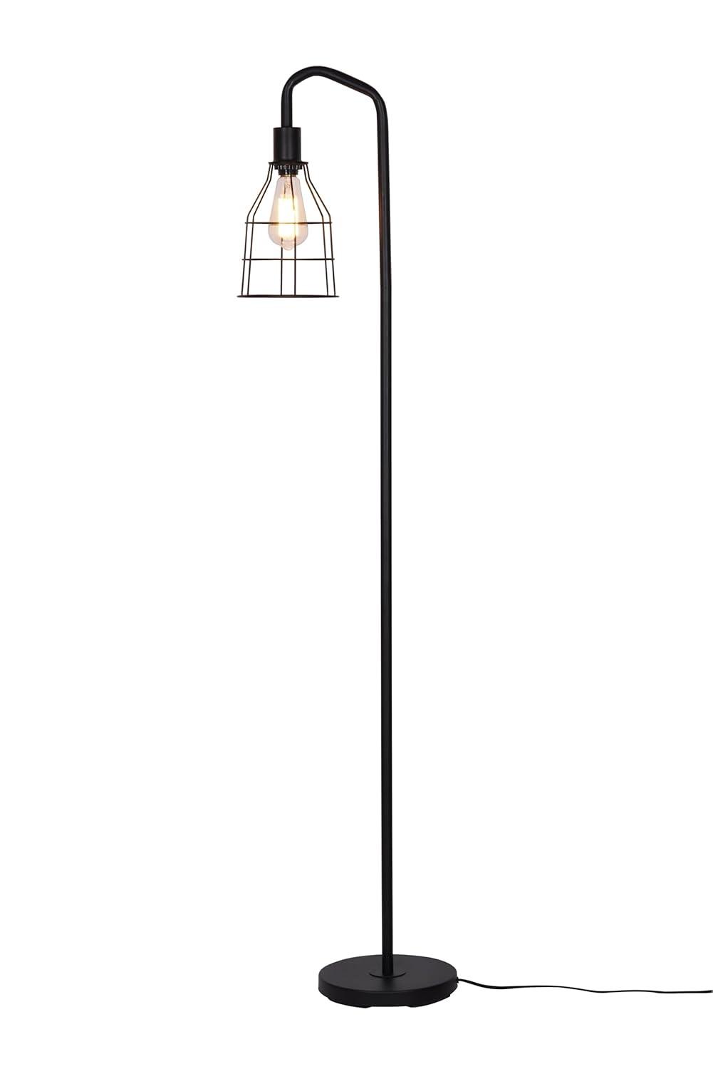 Catalina Lighting 60'' Black Arched Floor Lamp