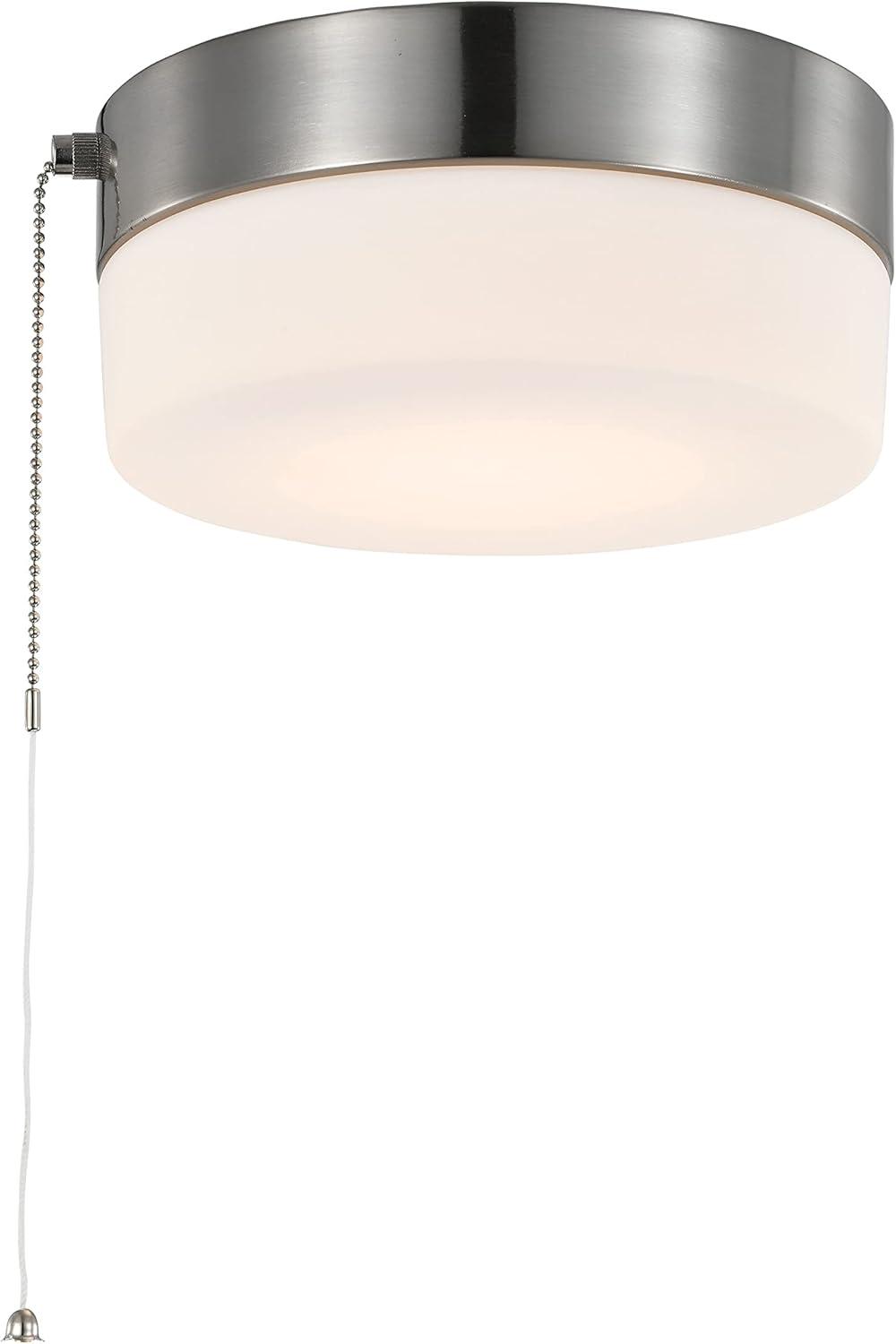 Nuvo Lighting 62/1566 Basic 8" Wide Led Flush Mount Ceiling Fixture - Nickel