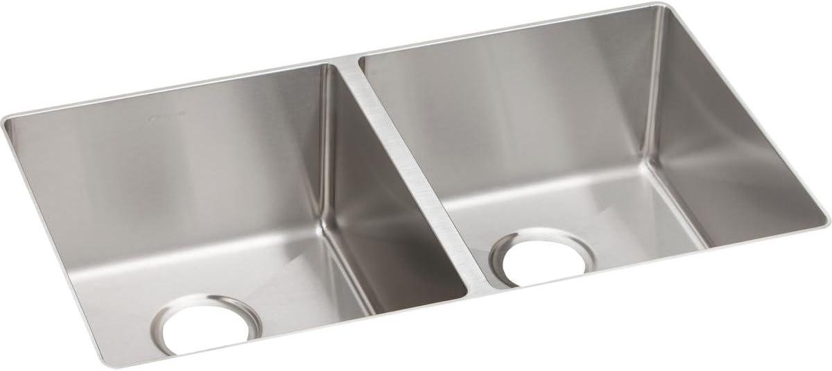 Modern Stainless Steel Double Bowl Undermount Kitchen Sink