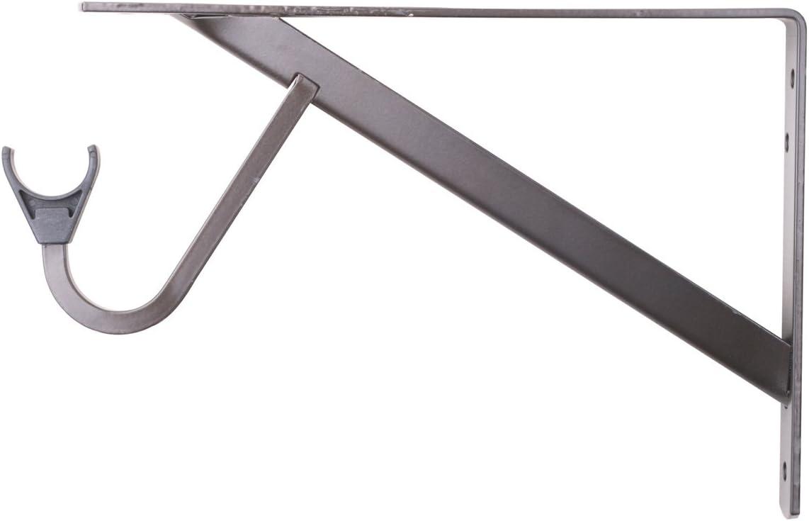 Knape & Vogt Manufacturing 217341 11 in. x 0.25 in. Bronze Shelf Bracket