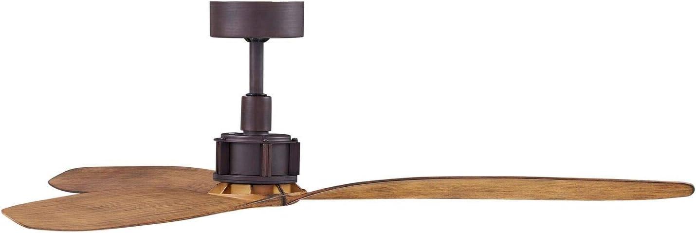 52" Zelda 3 - Blade Standard Ceiling Fan with Remote Control