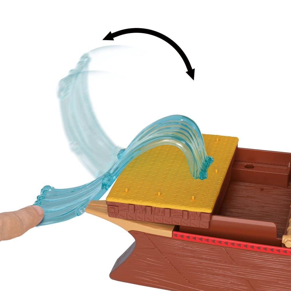 Disney Moana 2 Moana's Adventure Canoe Playset with Small Doll & Accessories