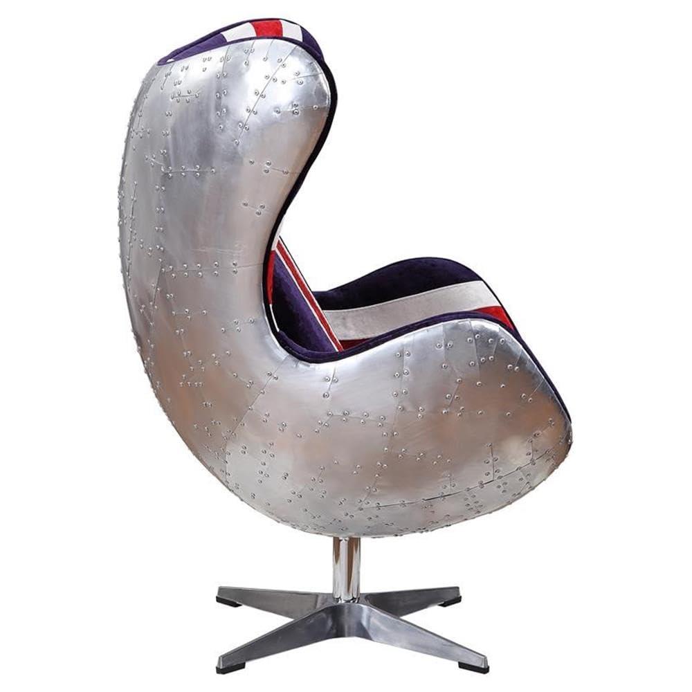 Brancaster Upholstered Swivel Accent Chair