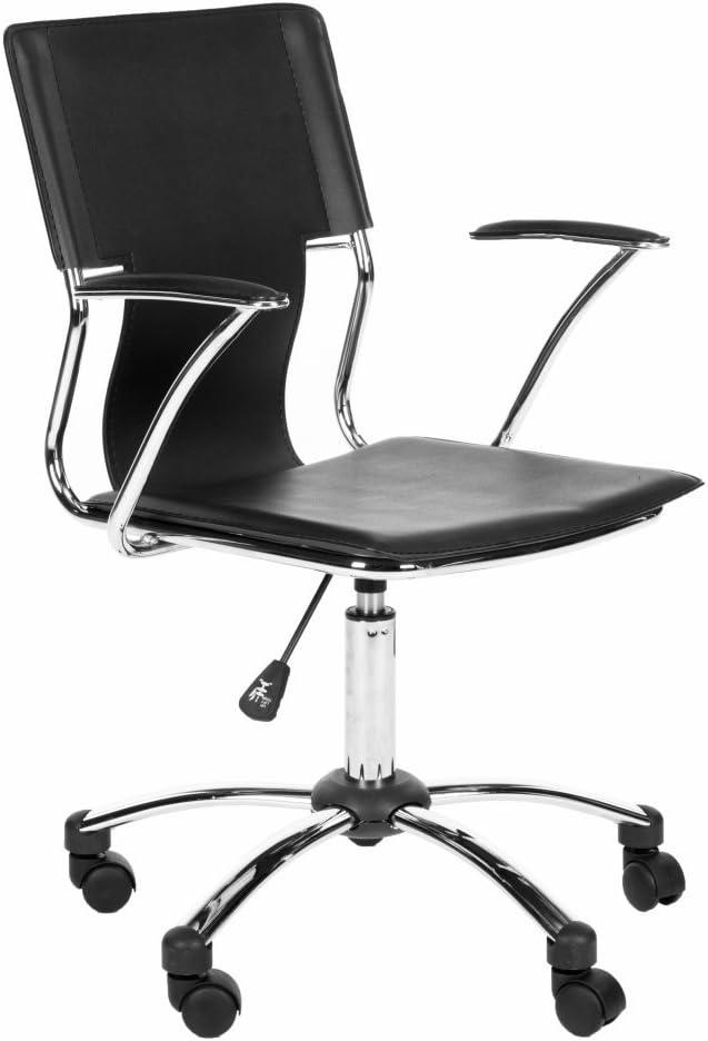 Kyler Desk Chair - Black - Safavieh