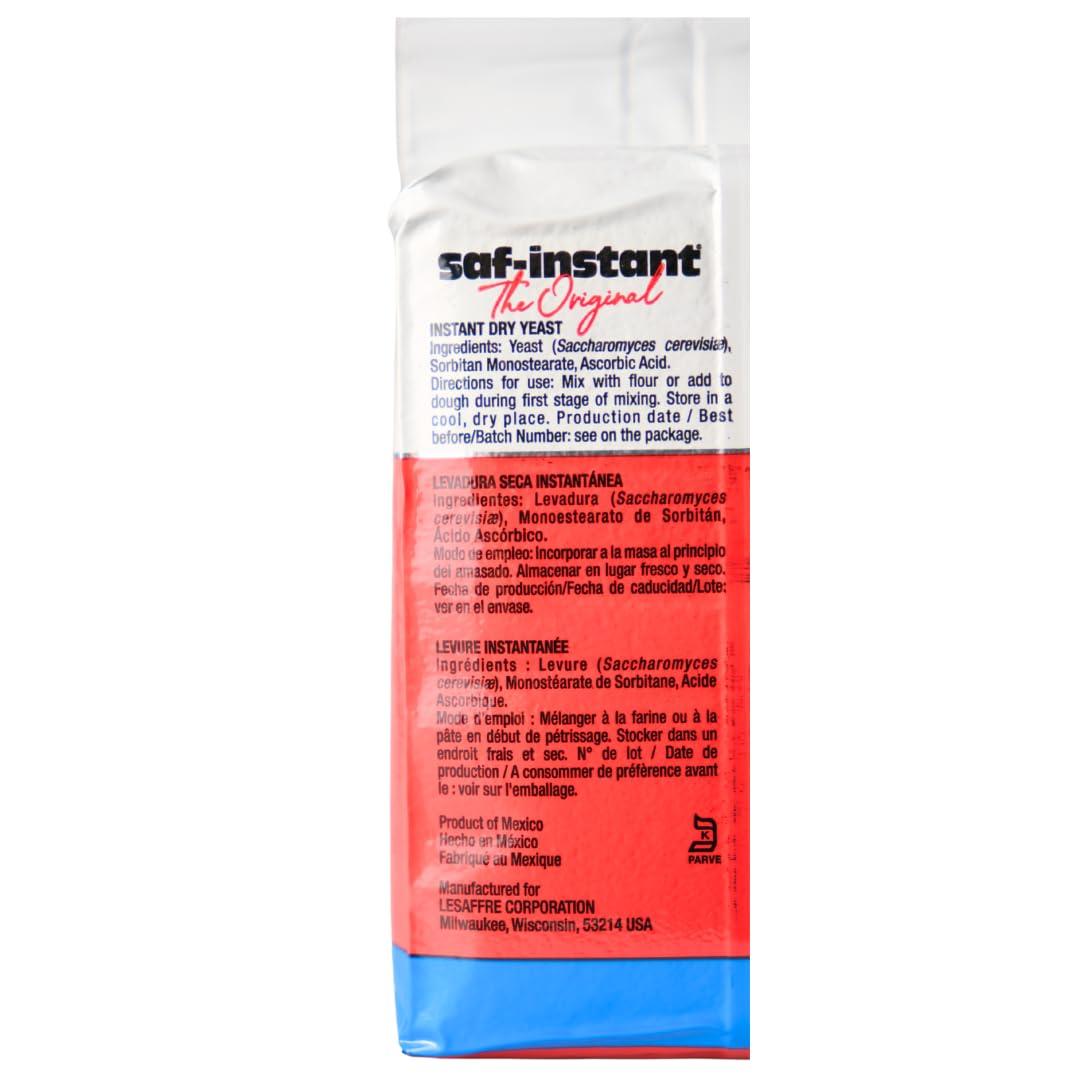 LeSaffre Saf Instant Yeasts & Leaveners, 16 Oz