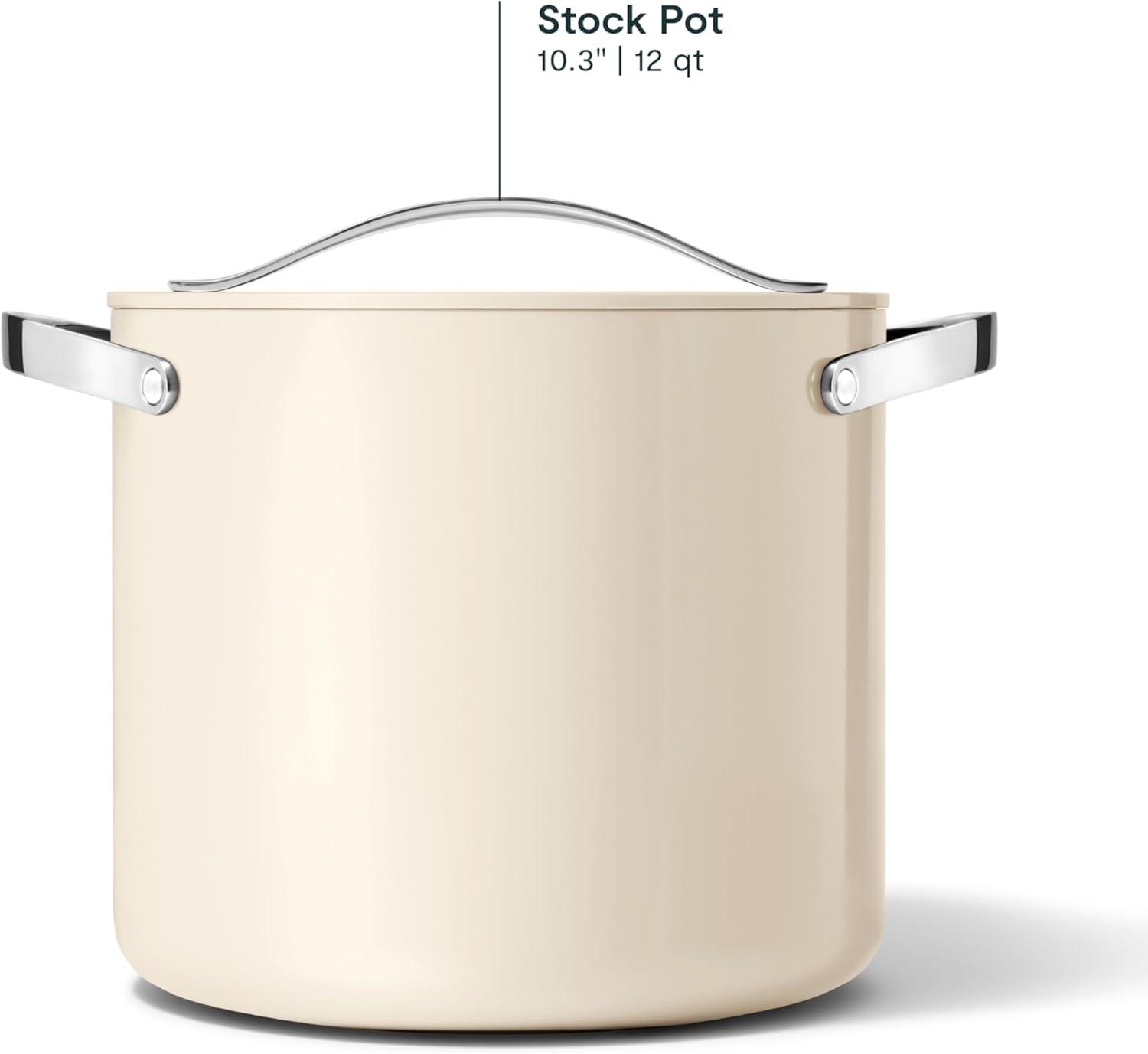 Caraway Home Stock Pot with Lid