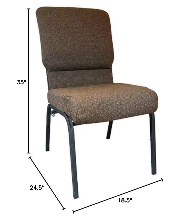 Flash Furniture 18.5"W Advantage Java Church Chairs