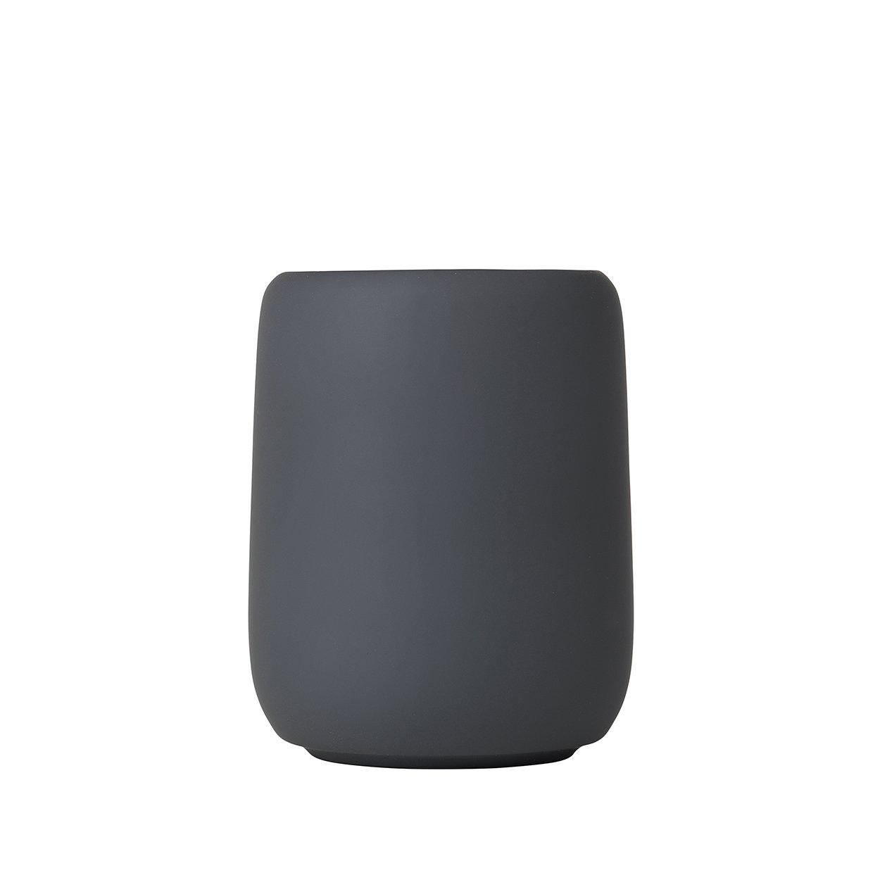 Blomus SONO Ceramic Magnet Grey Bathroom Tumbler