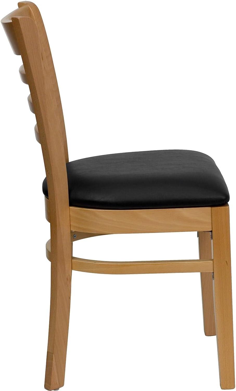 Red Barrel Studio® Ladder Back Wooden Restaurant Chair