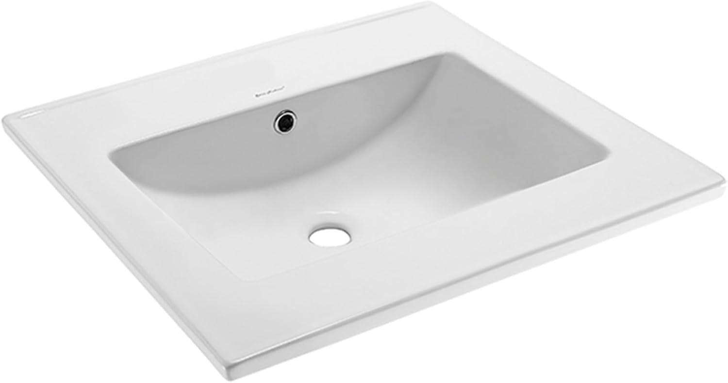 24" Vanity Top Without Faucet Hole