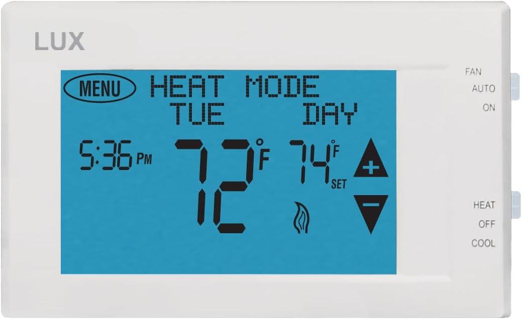 Lux TX9600TS 7-Day Touchscreen Programmble Thermostat