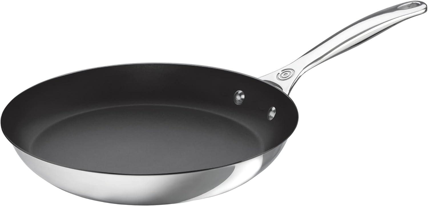 Le Creuset 12-Piece Stainless Steel Cookware Set with Non-Stick Pans