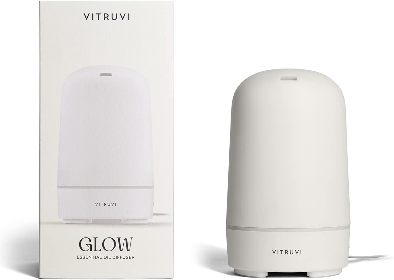 Compact White BPA-Free Ultrasonic Electric Diffuser