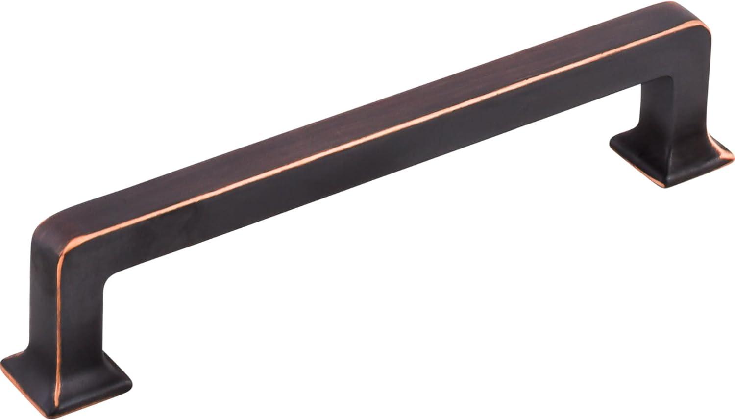Polished Nickel 5-Inch Modern Handle Bar with Mounting Hardware