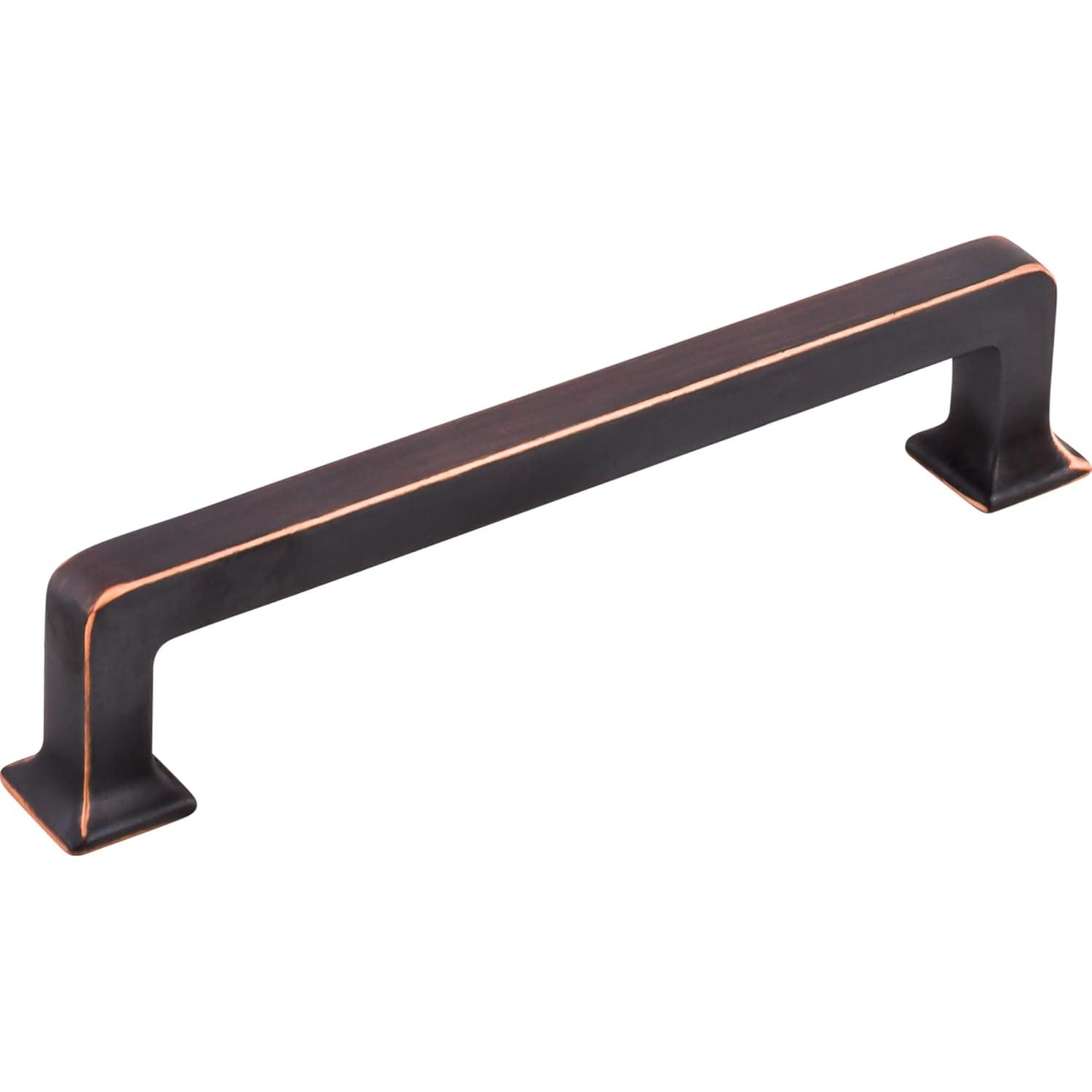 Polished Nickel 5-Inch Modern Handle Bar with Mounting Hardware