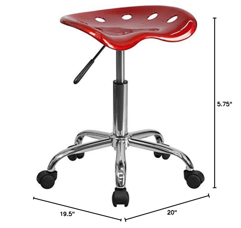 Flash Furniture Vibrant Colored Tractor Stool