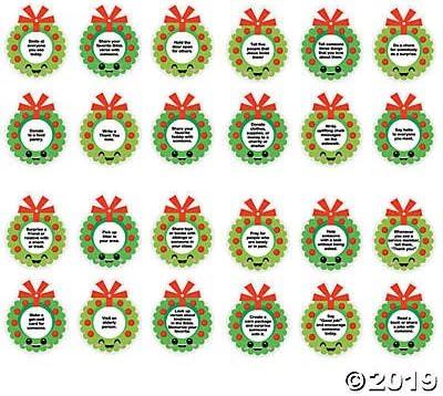 Adornos Navideños de Hechos de Bondad, Papelería, Navidad, 24 Piezas