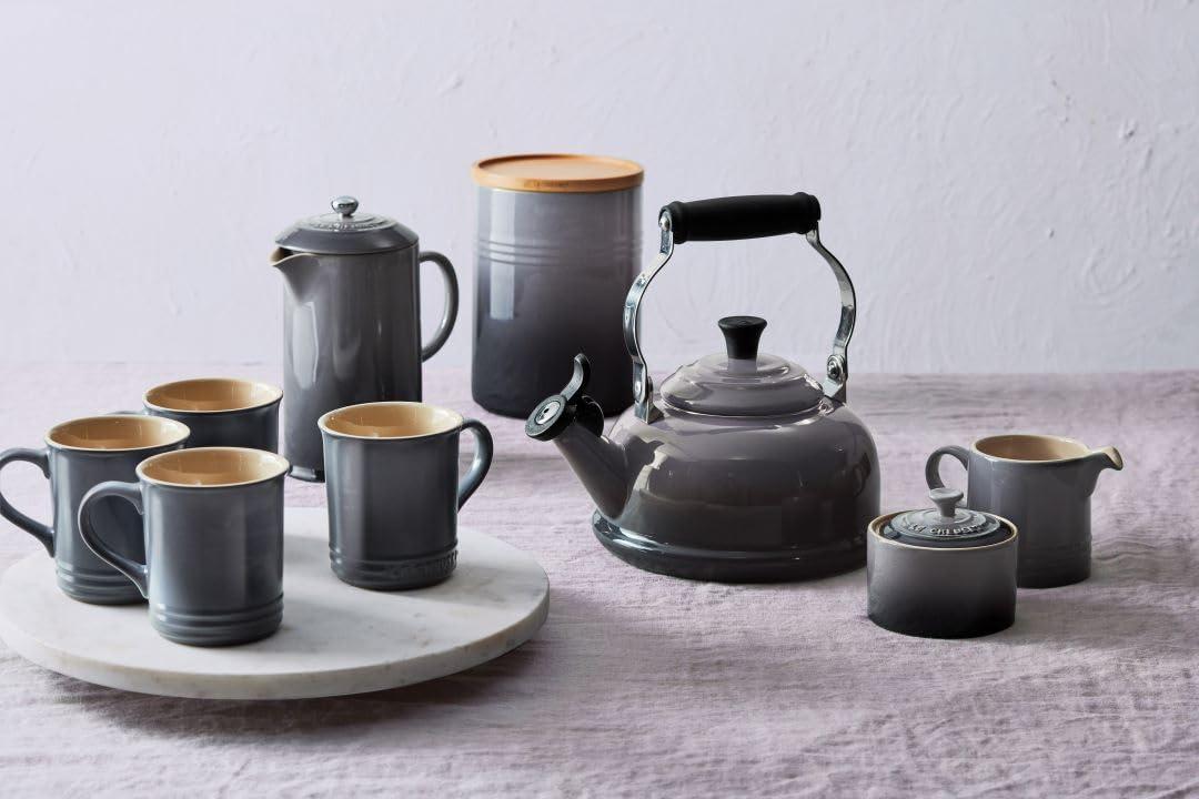 Le Creuset ® 14-oz. Oyster Grey Mugs, Set of 4
