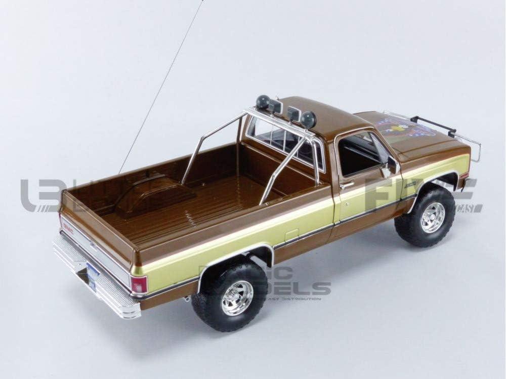 1982 GMC K-2500 Sierra Grande Pickup Truck Brown "The Fall Guy" (1981-1986) TV Series 1/18 Diecast Model Car by Greenlight