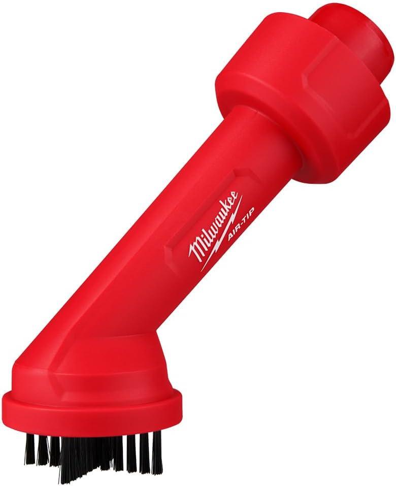 Milwaukee AIR-TIP Red Plastic Cross Brush Tool