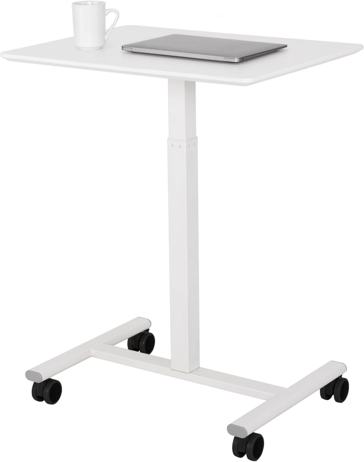 airLIFT® 25.6" Adjustable Height Mobile Rolling Laptop Cart Desk