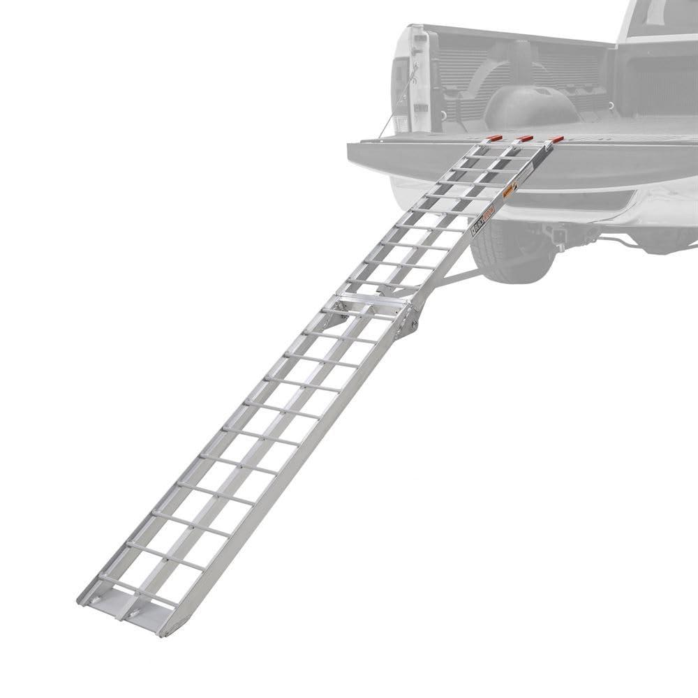 Black Widow AFL-9012 Aluminum 7' 6 Arched Folding Motorcycle Ramp