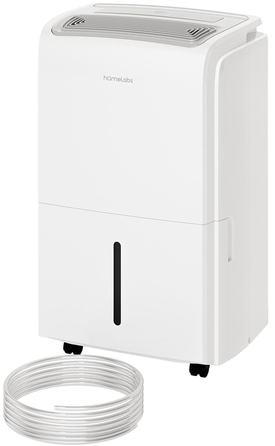 hOmeLabs hOmeLabs 4,000 Sq. Ft Energy Star Dehumidifier with Pump – Ideal for Bedrooms and Laundry Rooms