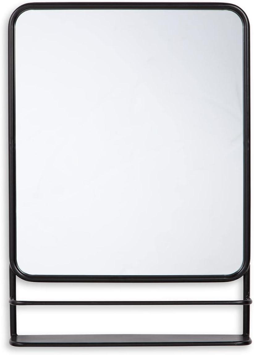 Signature Design by Ashley Contemporary Ebba Accent Mirror  Black