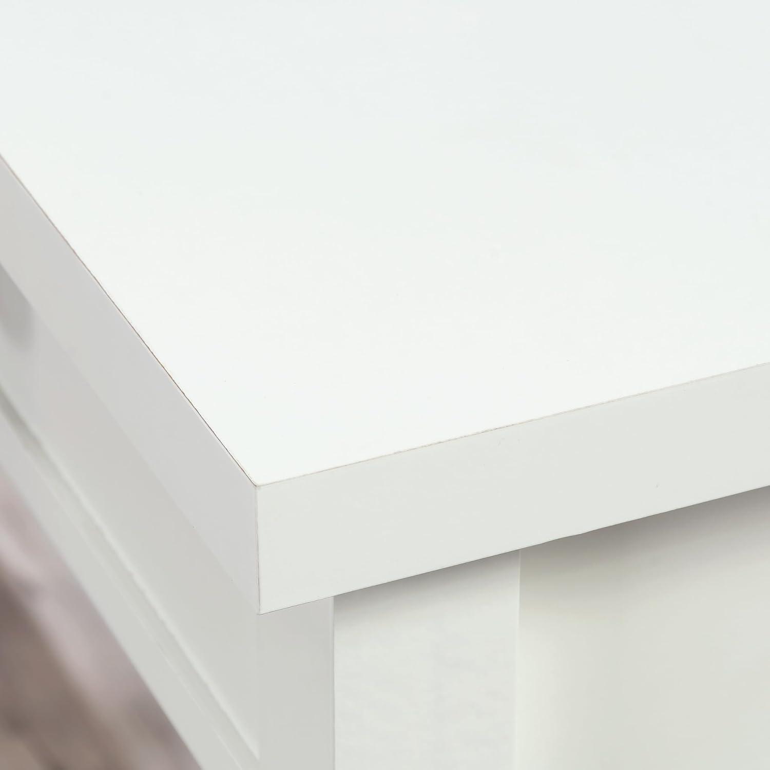 Sauder County Line Writing Desk, Soft White Finish