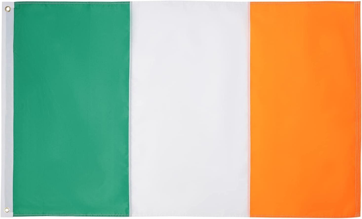 3X5 Ireland Flag 3'x5' Irish FLAG BANNER FAST USA SHIPPER 100D FABRIC