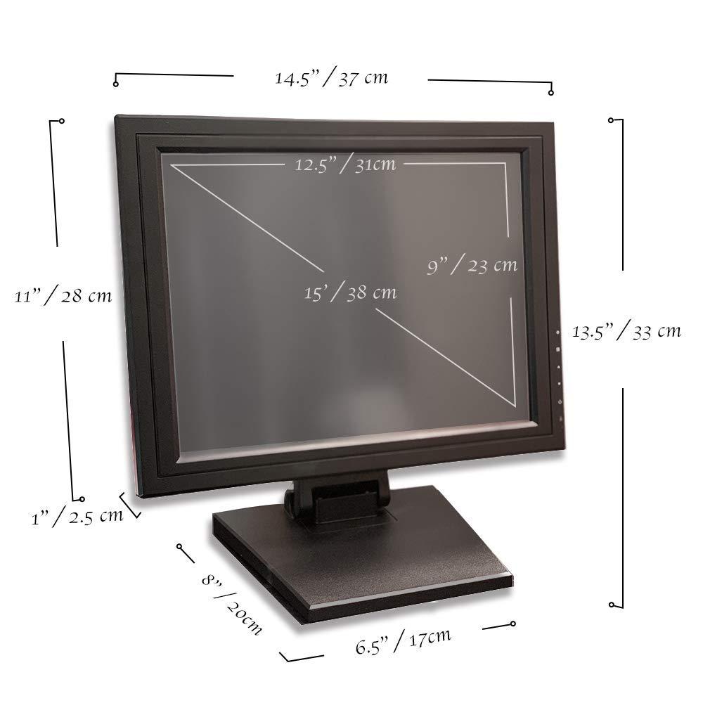 Touch Screen HDMI 15-Inch POS TFT LCD TouchScreen POS Monitor