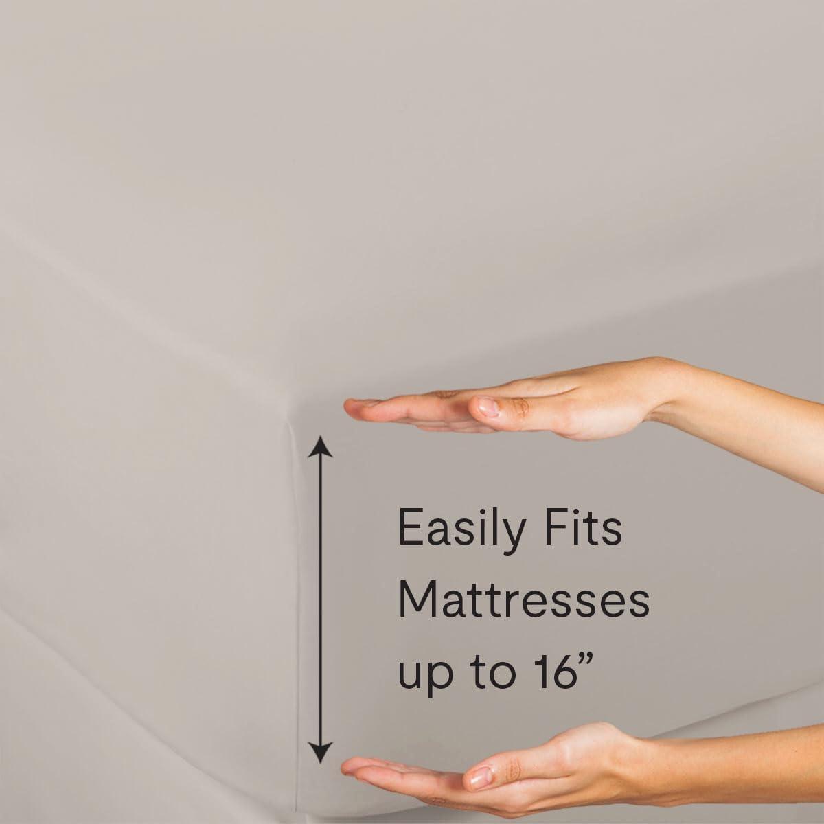 Jennifer Adams Home Eternal Luxury Double-Brushed 4pc. Sheet Set