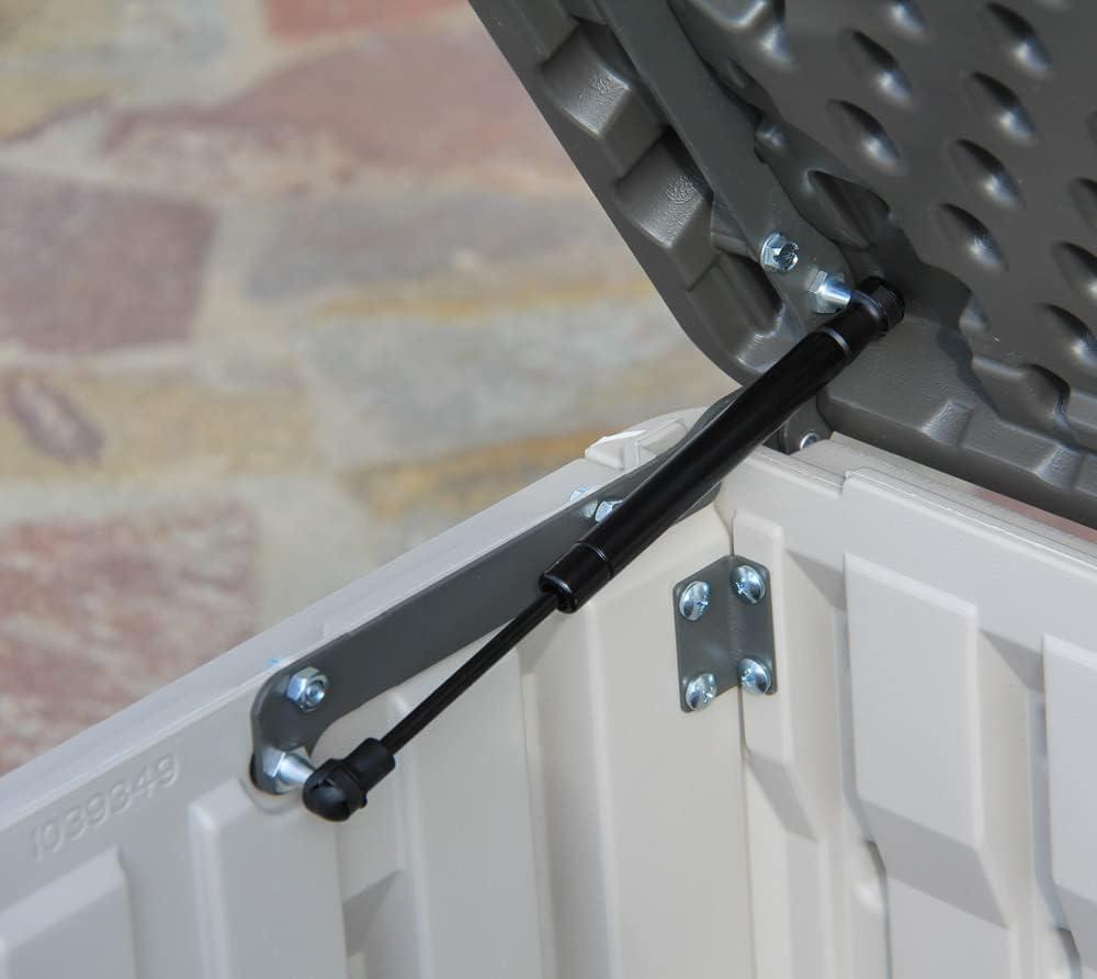 Lifetime Lifetime 60'' W 130 Gallons Water Resistant Polyethylene Plastic Lockable Deck Box