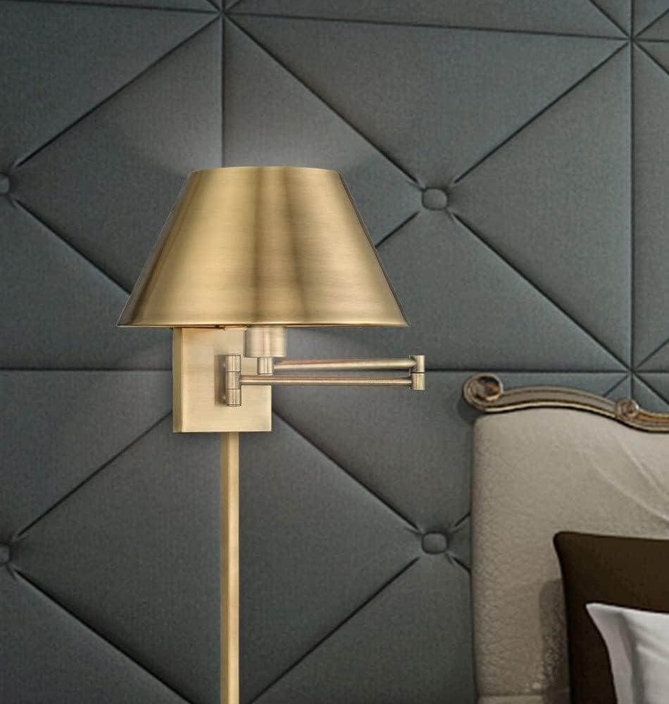 Livex Lighting 1 - Light Wall Light in  Brushed Nickel