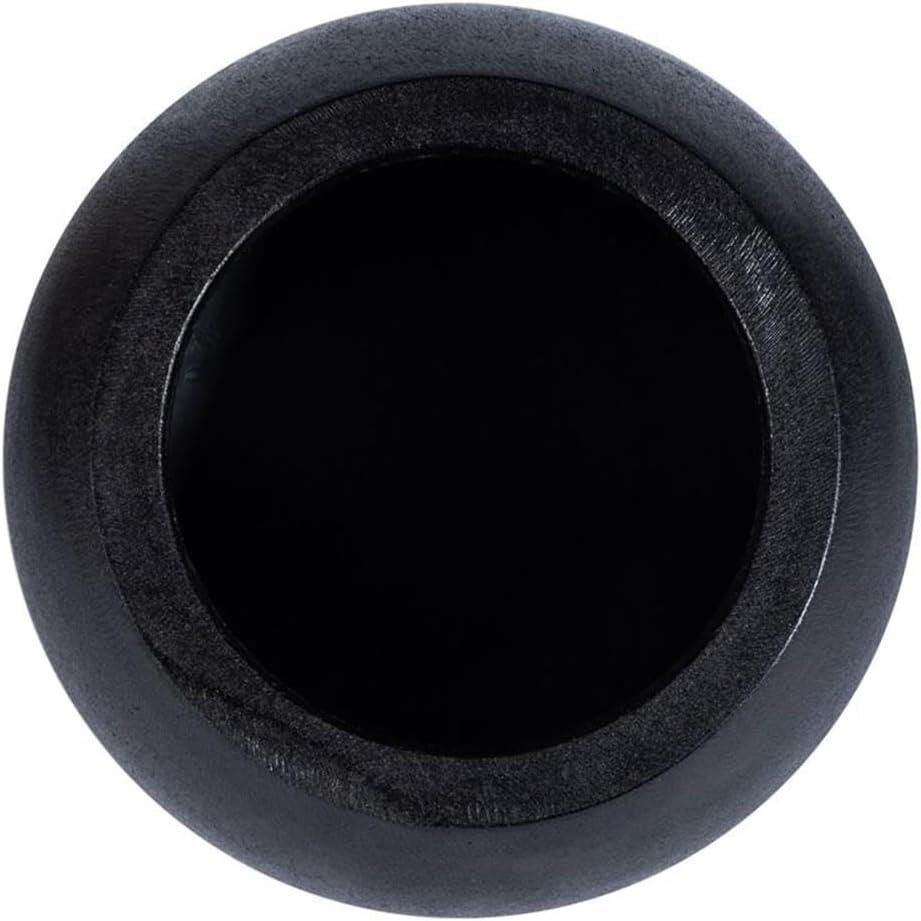 SAFAVIEH Gerand Concrete Modern Solid Round Patio Planter, Black