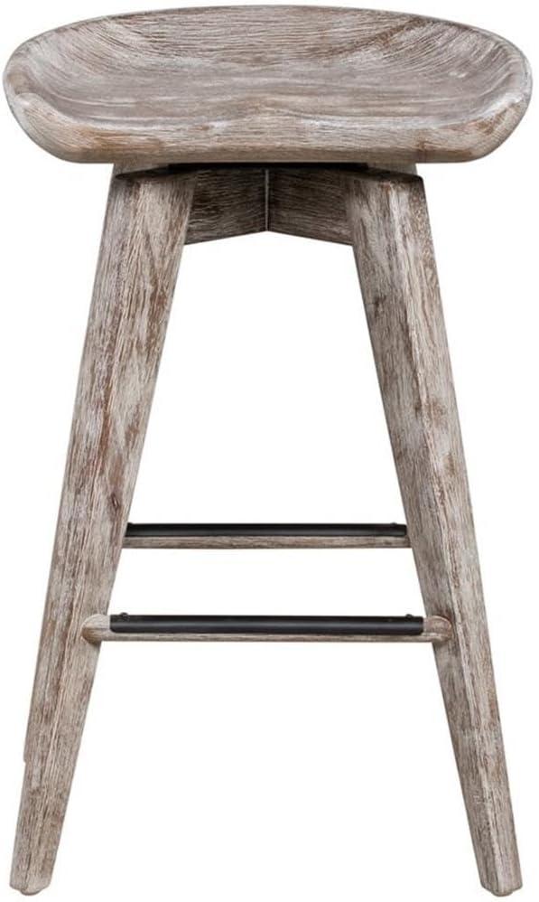 24" Bali Swivel Counter Height Barstool - Boraam