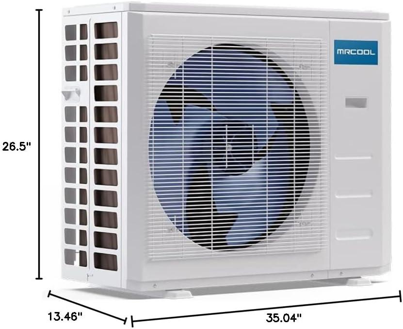 MrCool DIY 4th Gen Multi-Zone 2-Zone System