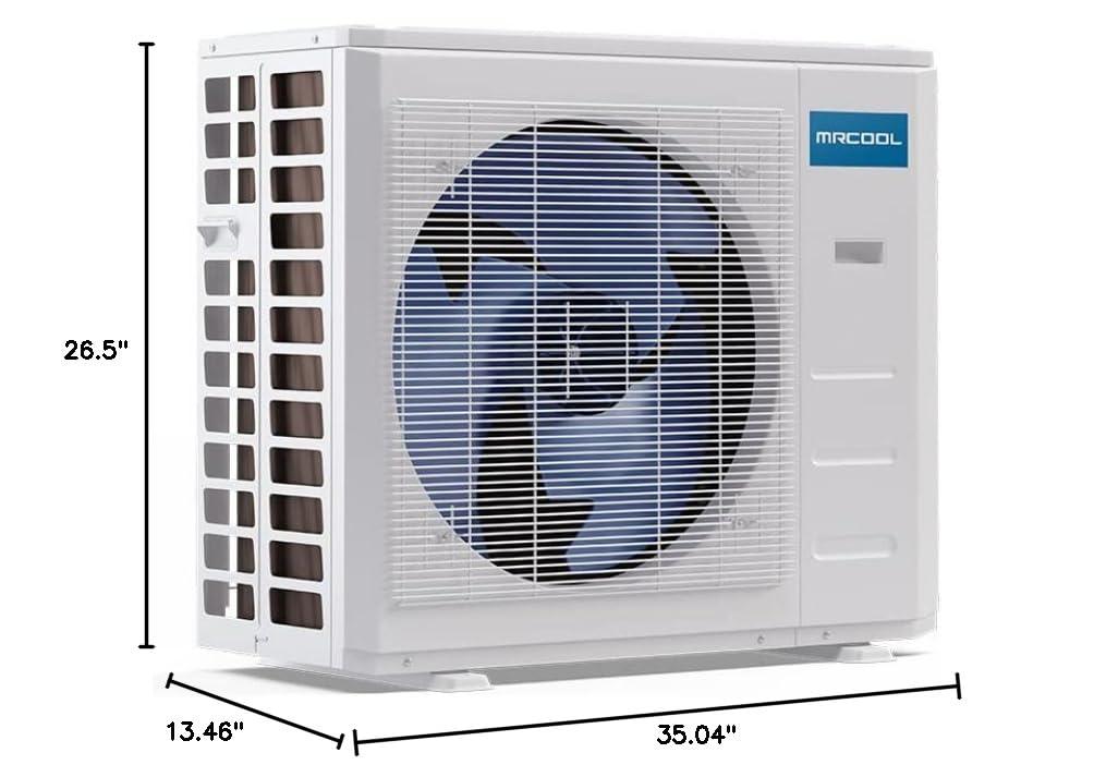 MrCool DIY 4th Gen Multi-Zone 2-Zone System