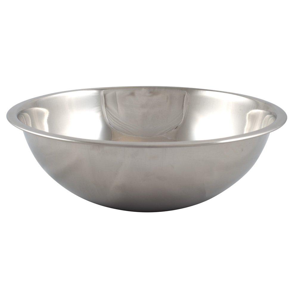 American Metalcraft SSB400 Stainless Steel Mixing Bowl, 10.5" Diameter, Silver, 4-Quart