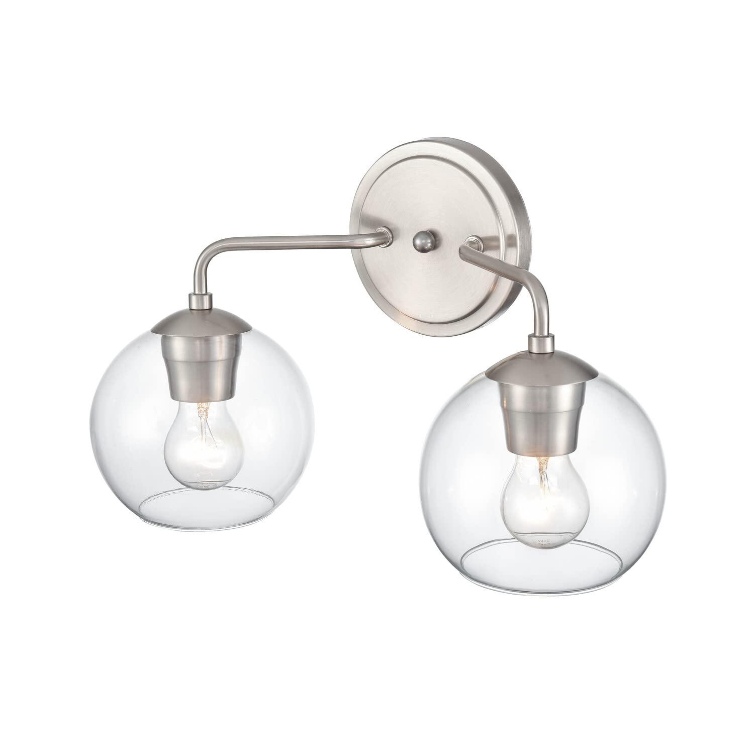 Millennium Lighting 2 - Light Vanity in  Brushed Nickel