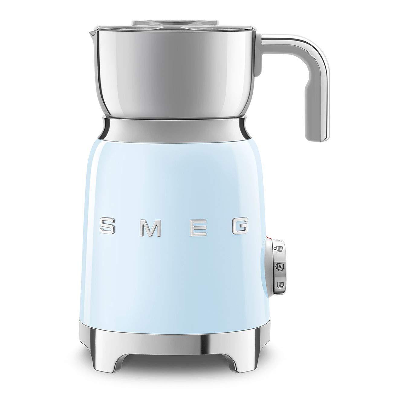 SMEG Pastel Blue Retro Milk Frother