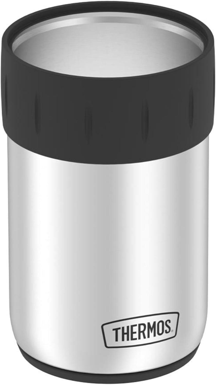 Thermos 12 oz. Insulated Stainless Steel Beverage Can Insulator - Silver/Gray