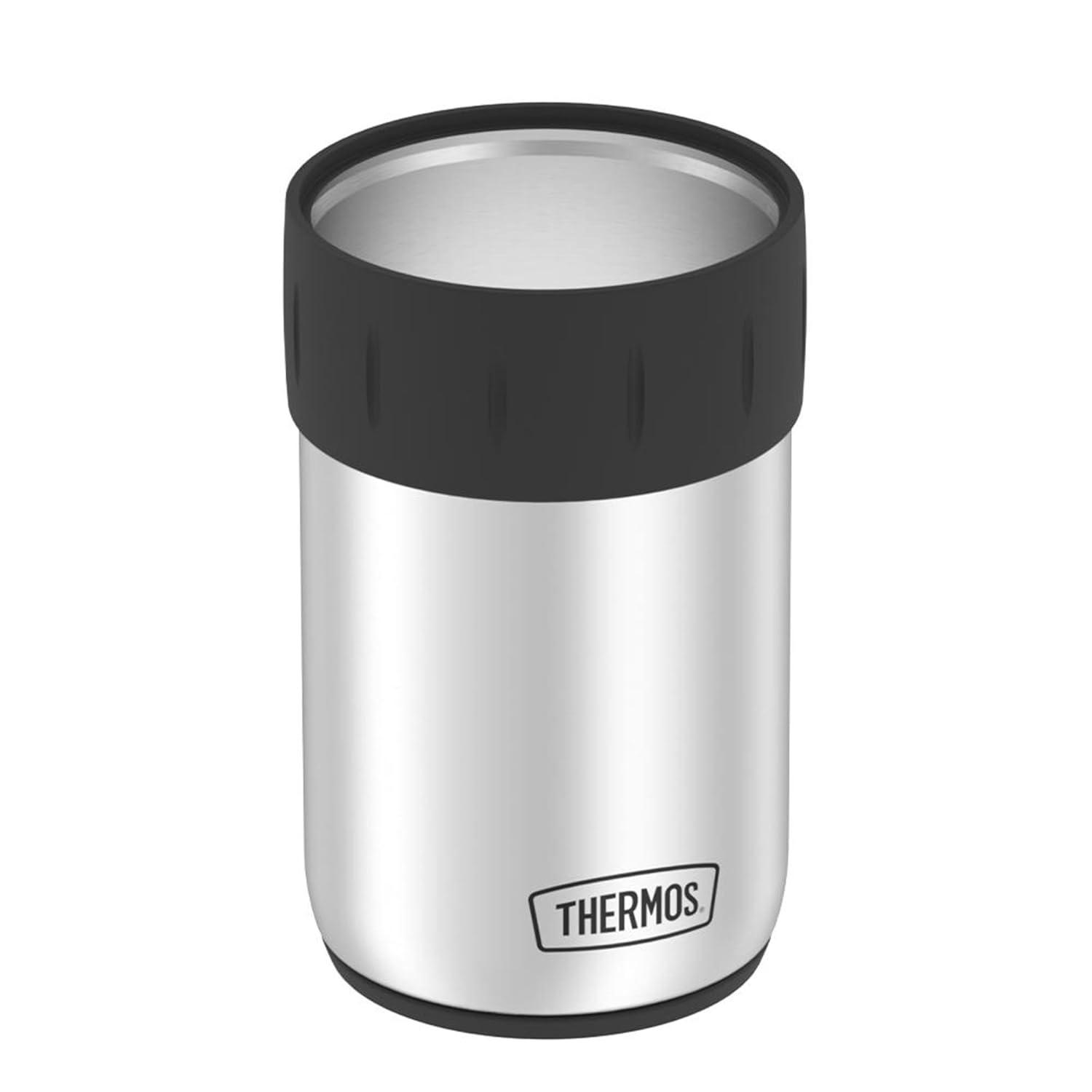 Thermos 12 oz. Insulated Stainless Steel Beverage Can Insulator - Silver/Gray