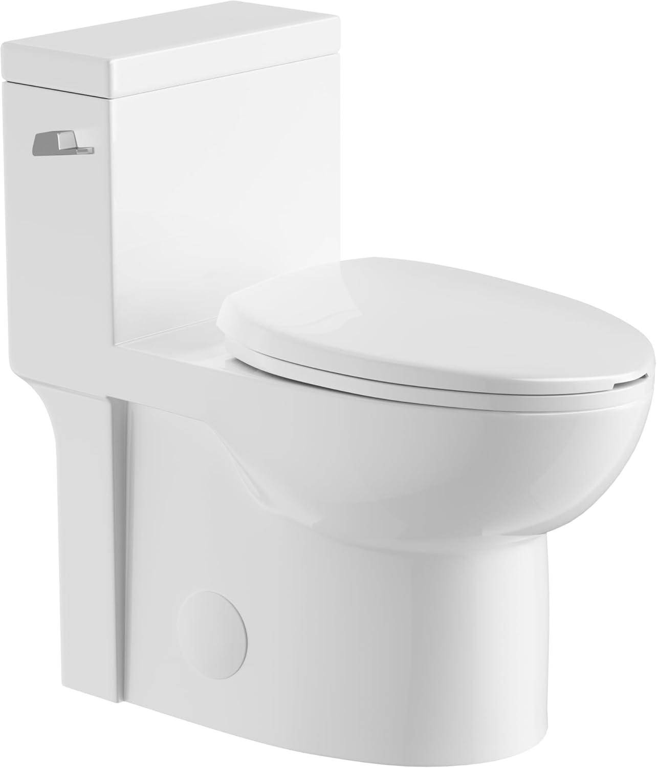 Denbigh Chair Height Elongated White Ceramic Toilet