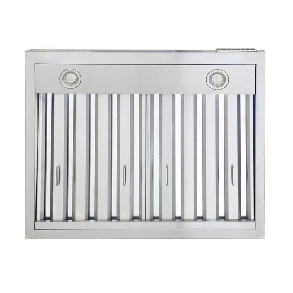 Kucht 36" Stainless Steel 900 CFM Ducted (Vented) Under Cabinet Range Hood with Baffle Filter