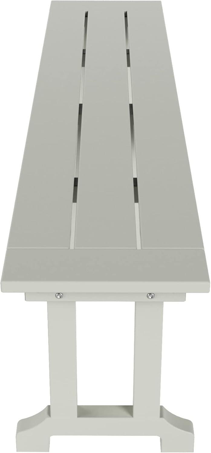 WestinTrends  Outdoor Patio Dining Bench, Sand