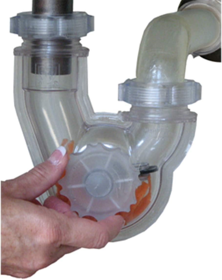 PermaFLOW Transparent Plastic P-Trap with Waste Arm