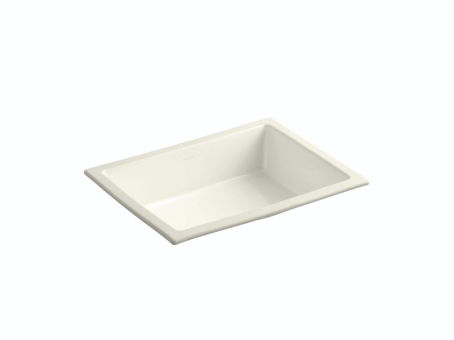Verticyl Rectangular Undermount Bathroom Sink with Overflow
